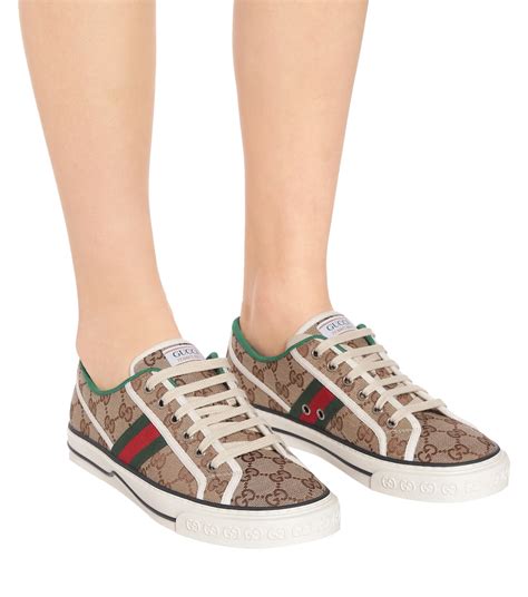 gucci g74 sneakers|Gucci tennis 1977 platform sneakers.